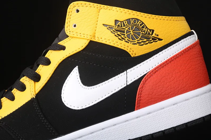 All categories Air Jordan Jordan series basketball shoes Air Jordan 1 Mid Air Jordan 1 Mid SE AJ1 Joe 1 color matching mid-top basketball shoes 852542-087